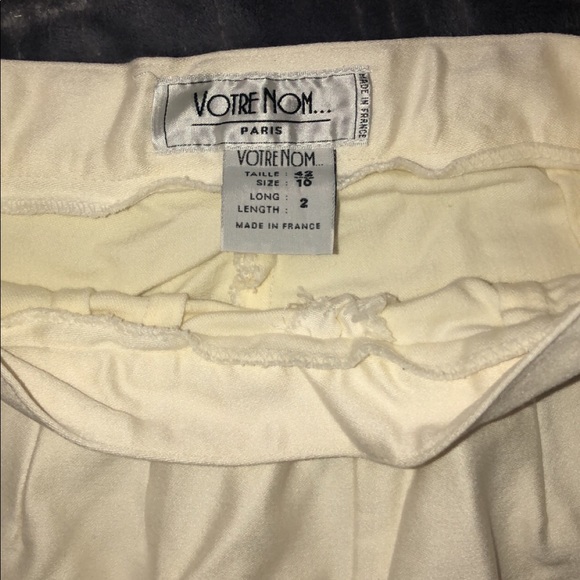 Classy and comfy white pants - Picture 2 of 4